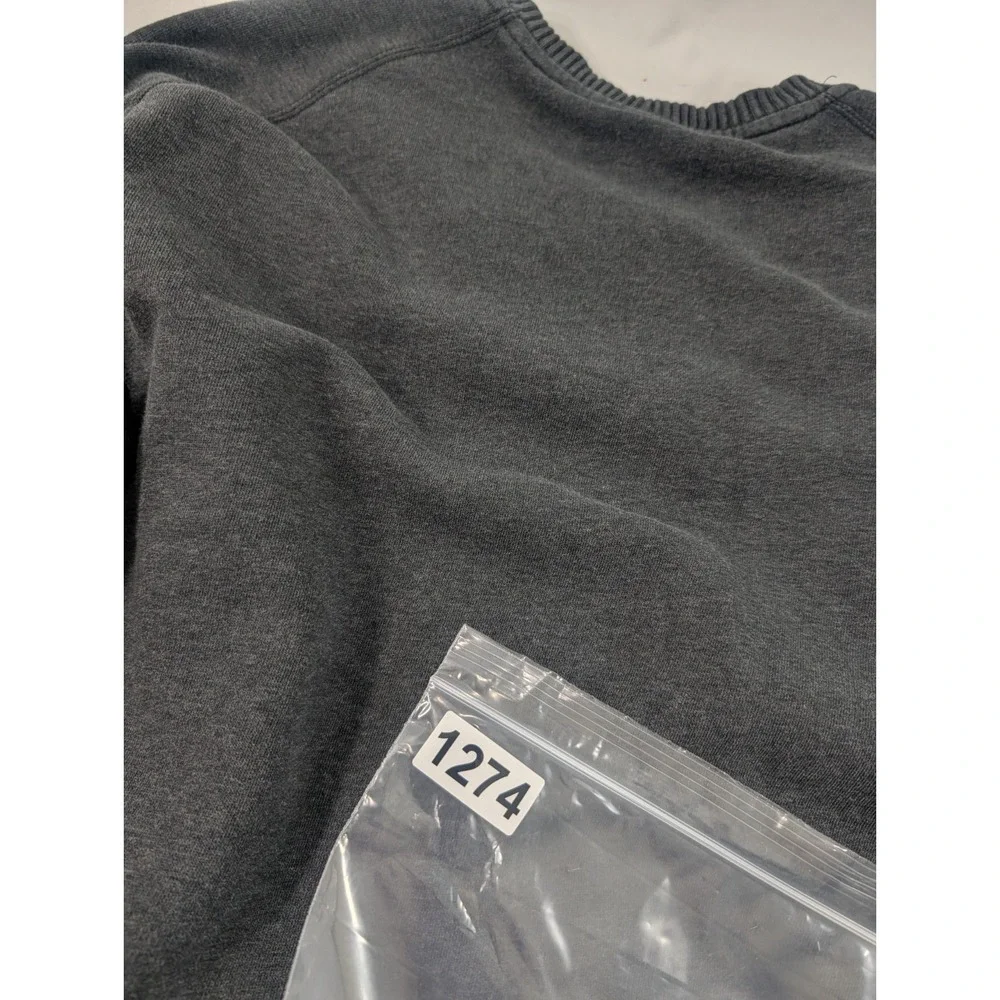 Air Jordan‎ Flight Jumpman Pullover Gray Sweatshirt Heavy Embroidery Large